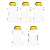 플라라 네모 소스통 대, 370ml, 5개