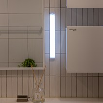 아이린 충전식 무선 밝기조절 LED 센서등 30cm, 화이트, 1개