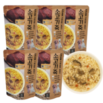 미음펫 강아지 소고기죽 120g, 5개