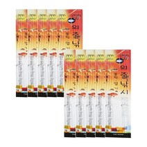 씨케이 볼락 열기 외줄 낚시 6본, 10개