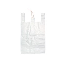 스위스녹스 손잡이 마트 비닐 봉투 유백, 36L, 100매