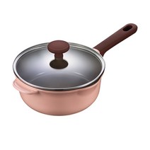 PN풍년 인덕션 블리스 라레트로 뷰 낮은 편수냄비, 인디핑크, 20cm