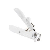 Coms 반려동물 LED 안전 발톱깎이 TB626, 화이트, 1개
