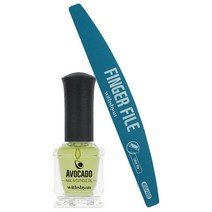 위드샨 굳은살 제거 세트 아기손 촉촉보습 아보카도네일 앤 큐티클오일 + 핑거파일 세트, 1세트