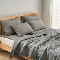 뱀부 누빔 여름 이불 모던 + 베개커버