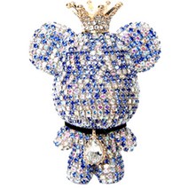 도그독 차량용 방향제 큐빅베어 블루 블루드샤넬, 1개입, 1개, 쿨/민트향