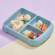 네이쳐러브메레 자동차 흡착식판, 소프트블루, 단품