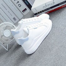 여성용 캐주얼 화이트 스니커즈 GH20_RD_883