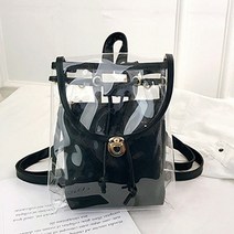 머니조이 여성용 PVC 백팩