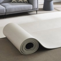 휴팡 반려동물 멀티 PVC롤 매트, 울스트라이프 브라운