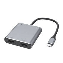 넥스트 USB3.0 to 듀얼 HDMI 멀티 모니터 아답터, NEXT-JUA365