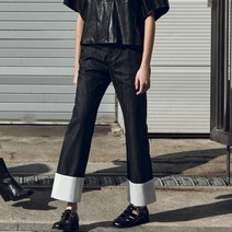 쥬시쥬디 여성용 J롤업 데님 팬츠 JWDP126A