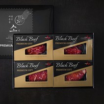 푸드장 미국산 블랙비프 소고기 우마카세 선물세트 800g (냉장), 1세트