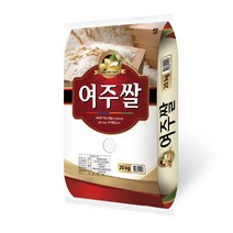 상등급 여주쌀, 20kg, 1개