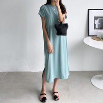 여성용 링클프리 소피 롱 원피스 #37658