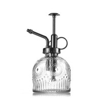 라이프스윗 가정 집 화분 꽃 화병 가꾸기 원예용 물 뿌리개 투명블랙, 1개