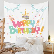 페이토 생일파티 추억 배너 배경 현수막, A2