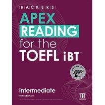 HACKERS APEX READING for the TOEFL iBT Intermediate, 해커스어학연구소, 영어영역