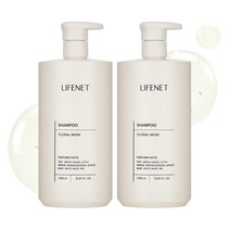 라이프넷 샴푸 플로럴 머스크, 1000ml, 2개