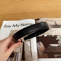 바랑 레트로 가죽 머리띠