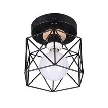 원하 LED 스타 직부등 12W 주광색 B11, 블랙