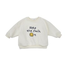 베베나인 아동용 온더스마일맨투맨