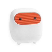 홈바내쓰 가정용 원터치 미니 책상 다용도 쓰레기통, 화이트, 1개