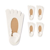 무인양품 여성용 MUJI 논슬립 토 풋커버 DAG22A3S 5p