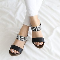 보가 여성용 쉐린 슬리퍼 웨지 샌들 6cm 22ss1530