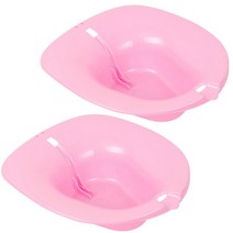 탑건강 소프트 좌욕대야 핑크, 2개