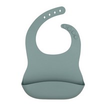 까사드로잉 실리콘 턱받이, 그레이블루, 1개