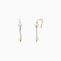 [이쁜] 진주 꼬임 투웨이 귀걸이 (24k 골드도금) (2796246)