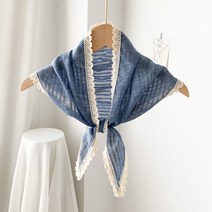 비비에라 소녀스타일 레트로 레이스 스카프