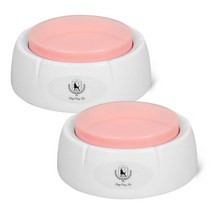 딩동펫 반려동물 훈련 녹음 간식벨 2종 세트, 핑크, 핑크, 1세트