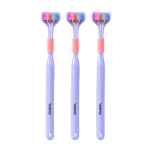 오픈스페이스 프리미엄 3면 칫솔 블루, 1개입, 3개