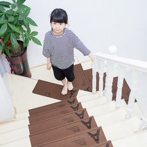 Itemtrade 아템트 계단 미끄럼방지 카페트, 09 에펠탑 브라운