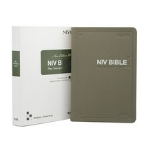 아가페 영문 NIV BIBLE 중 단본 카키그레이(무지퍼), 아가페출판사