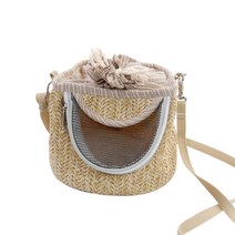 러버블리펫 햄스터 산책용 이동가방, 핑크, 1개