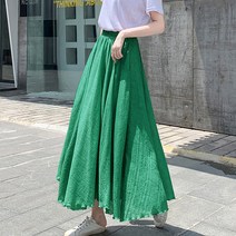 앤드스타일 여성용 코트니 밴딩 플레어 스커트 260457