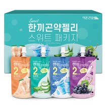 더존건강 한끼곤약젤리 스위트패키지 소다 150ml x 7p + 포도 150ml x 7p + 요구르트 150ml x 7p + 알로에 150ml x 7p 세트, 1세트