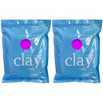 전문가용 클레이 2p, 형광보라, 500g