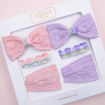 메르시밴드여아용 프리티 헤어핀 6종 선물세트