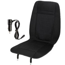 지티플러스 차량용 블랙핏 뮤트 8팬 쿨링시트 + 12V 시거잭, 본품_12V