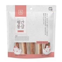 브리더랩 반려동물 월간통살 연어 스틱타입 간식 20g x 30p, 닭가슴살 + 연어 혼합맛, 1개