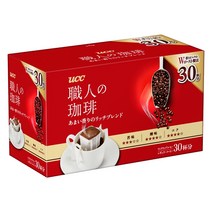 유씨씨 쇼쿠닝 리치 블랜드 드립커피, 7g, 30개입, 1개