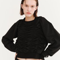 SHIRRING SWEATSHIRT