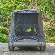메이튼 레드와일드 아이오닉5 차박 캠핑 도킹 쉘터 꼬리 카 텐트, 5인용이상, 블랙