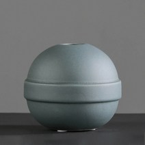 페이지127 파스텔 컬러 세라믹 화병, 카뎃블루