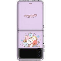 아이컬러즈 BT21 베이비 스케치 투명 휴대폰 강화케이스