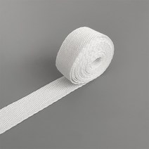 순면 웨빙끈 20mm x 900cm, 화이트, 1개